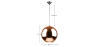 Buy Lamp Cooperlight - 25 cm - Chromed Metal Bronze 99951297 - prices