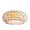Buy Crystal Pendant Lamp 50cm  Transparent 53529 in the United Kingdom