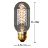 Buy Edison Valve filaments Bulb - 14cm Transparent 59201 at MyFaktory