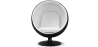 Buy Ballon Chair - Black Shell and White Interior - Faux Leather White 19540 at MyFaktory