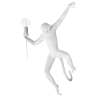 Buy Hanging Monkey design wall lamp - Resin White 59223 - prices
