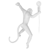 Buy Hanging Monkey design wall lamp - Resin White 59223 at MyFaktory