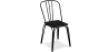 Buy Industrial Style Metal and Dark Wood Chair - Gillet Black 59241 at MyFaktory