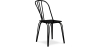 Buy Industrial Style Metal and Dark Wood Chair - Gillet Black 59241 with a guarantee