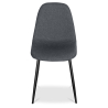 Buy Upholstered fabric dining chair - Fara Grey 59158 - prices