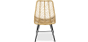 Buy Synthetic wicker dining chair - Valery Natural wood 59254 at MyFaktory
