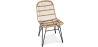 Buy Synthetic wicker dining chair - Magony Dark Brown 59255 with a guarantee
