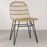 Buy Synthetic wicker dining chair - Magony Dark Brown 59255 - prices