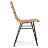 Buy Synthetic wicker dining chair - Magony Natural wood 59255 home delivery