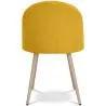 Buy Dining Chair - Upholstered in Fabric - Scandinavian Style - Bennett  Yellow 59261 home delivery