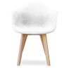 Buy Premium Design Dawood chair - Fabric White 59263 - in the UK