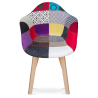 Buy Premium Design Dawood chair - Patchwork Jay Multicolour 59264 - prices