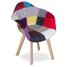 Buy Premium Design Dawood chair - Patchwork Jay Multicolour 59264 with a guarantee