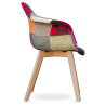 Buy Premium Design Dawood chair - Patchwork Jay Multicolour 59264 home delivery