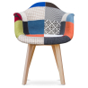 Buy Design Dawood chair - Patchwork Piti Multicolour 59266 - in the UK