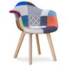 Buy Design Dawood chair - Patchwork Piti Multicolour 59266 in the United Kingdom