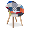 Buy Design Dawood chair - Patchwork Piti Multicolour 59266 in the United Kingdom