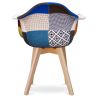 Buy Design Dawood chair - Patchwork Piti Multicolour 59266 home delivery