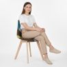 Buy Premium Design Brielle chair - Patchwork Fiona Multicolour 59269 at MyFaktory