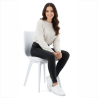 Buy Premium Brielle Scandinavian Design chair with cushion White 59277 in the United Kingdom