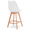 Buy Premium Brielle Scandinavian design bar stool with cushion - Wood White 59278 - prices