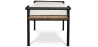 Buy Scandinavian style bench with cushions - Wood and metal Cream 59298 in the United Kingdom