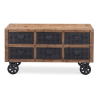 Buy Circus Industrial Sideboard / TV cabinet - Wood and metal Natural wood 59288 - in the UK