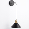 Buy Cariel wall lamp - Metal Black 59293 - in the UK