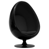 Buy Armchair Ele Chair Style - Black exterior -  Fabric Black 59312 - prices