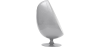 Buy Armchair Ele Chair - Coloured exterior - Fabric Light grey 59313 in the United Kingdom