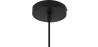 Buy Edda Scandinavian pendant lamp - Wood and metal Black 59308 in the United Kingdom