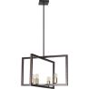 Buy Robson 4 bulbs pendant lamp - Metal Gold 59330 - in the UK