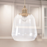 Buy Alessia pendant lamp - Crystal and metal Transparent 59342 - prices