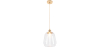 Buy Alessia pendant lamp - Crystal and metal Transparent 59342 in the United Kingdom