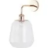 Buy Alessia wall lamp - Crystal and metal Transparent 59343 - in the UK