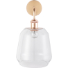 Buy Alessia wall lamp - Crystal and metal Transparent 59343 at MyFaktory