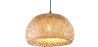 Buy Bali twisted Design Boho Bali ceiling lamp - Bamboo Natural wood 59354 with a guarantee