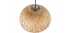 Buy Bali twisted Design Boho Bali ceiling lamp - Bamboo Natural wood 59354 - in the UK