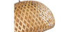 Buy Bali twisted Design Boho Bali ceiling lamp - Bamboo Natural wood 59354 in the United Kingdom