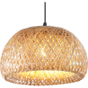 Buy Bali twisted Design Boho Bali ceiling lamp - Bamboo Natural wood 59354 home delivery