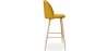 Buy Bar stool Bennett Scandinavian Design Premium - 76cm Yellow 59356 home delivery