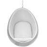 Buy Suspension Ele Chair - Coloured shell - Fabric Light grey 59352 - in the UK