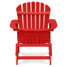 Buy Adirondack Garden Chair - Wood Red 59415 home delivery