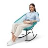 Buy Acapulco Rocking Chair - Black legs  Light green 59411 at MyFaktory