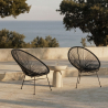 Buy Acapulco Chair - Black Legs Black 58294 - prices