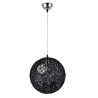 Buy Random/55 Ball Pendant Lamp - String Black 22740 - in the UK