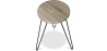 Buy X2 industrial auxiliary tables with Hairpin legs - Wood and metal Grey 59463 at MyFaktory