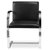 Buy Bruno design office Chair  - Premium Leather Black 16808 - in the UK