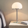 Buy Bauha Desk Lamp - Chrome Copper/Opal Glass White 13292 in the United Kingdom