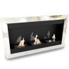 Buy Contemporary Wall-Mounted Ethanol Fireplace - VPF-FD51S-CHROME Mirror 17058 - in the UK